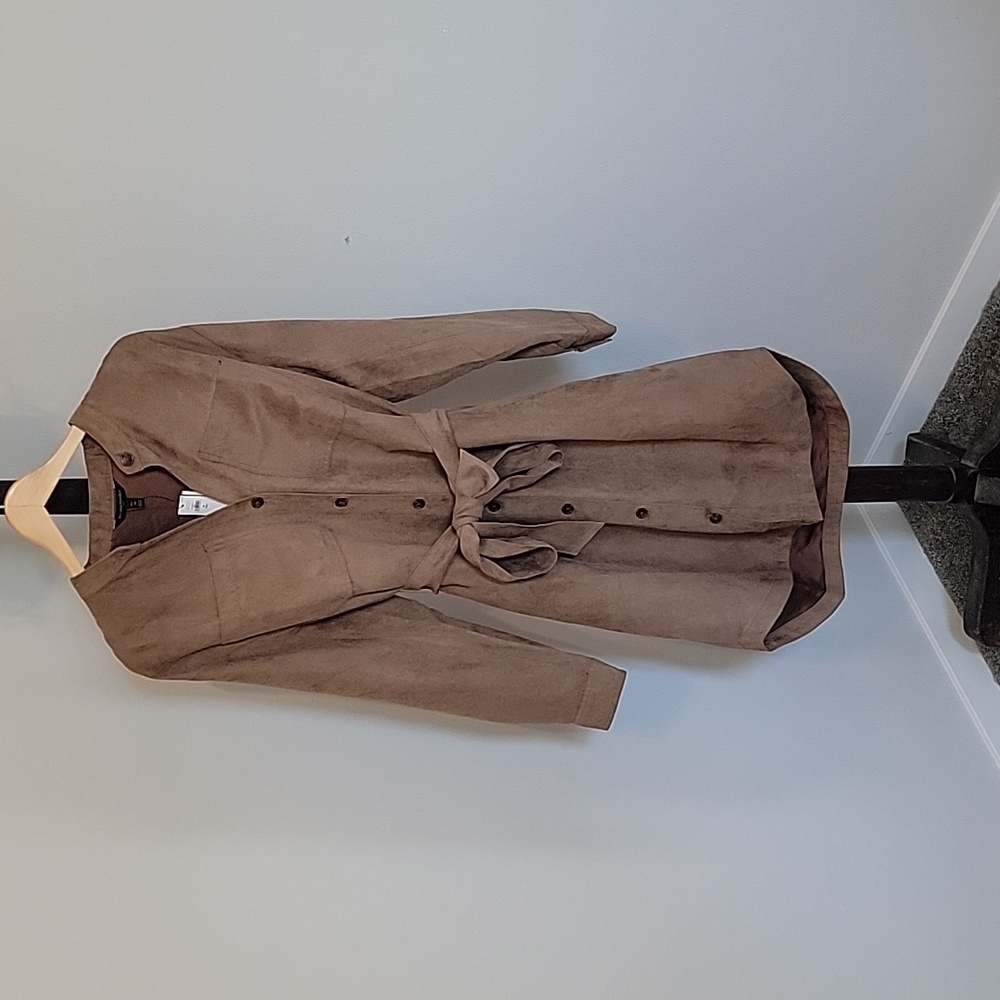 Tall NWT Suede Dress